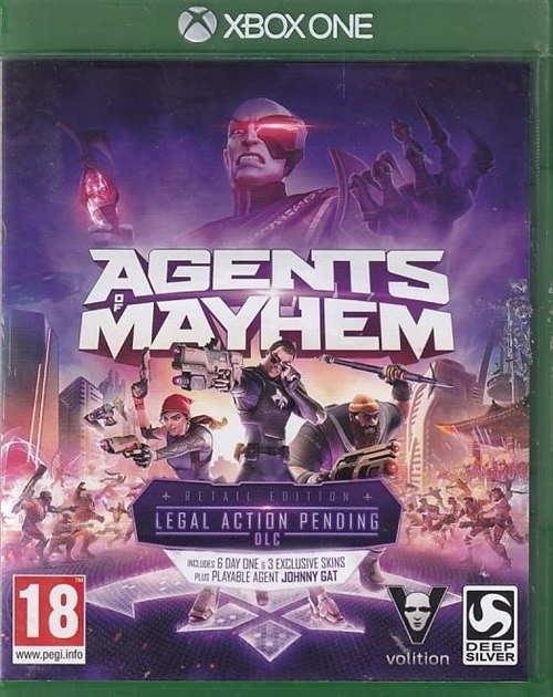 Agents of Mayhem - XBOX One (B Grade) (Used) (Eng)